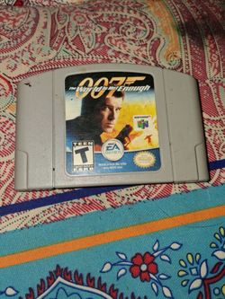 007 The World Is Not Enough - Nintendo 64 (N64) Game
