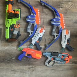 Zombie Doominater, Stratobow 2x, Zurich X Shot 2x, Adventure Focus, Elite 2.0 Commander