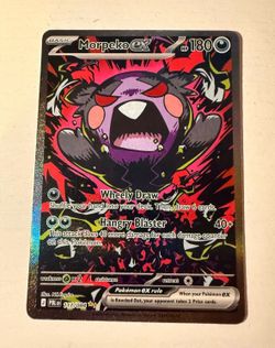 Morpeko EX #117 Pitch Black SIR