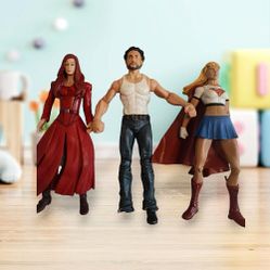 Supergirl JEAN GREY ( Wolverine Loose Foot) Action Figures