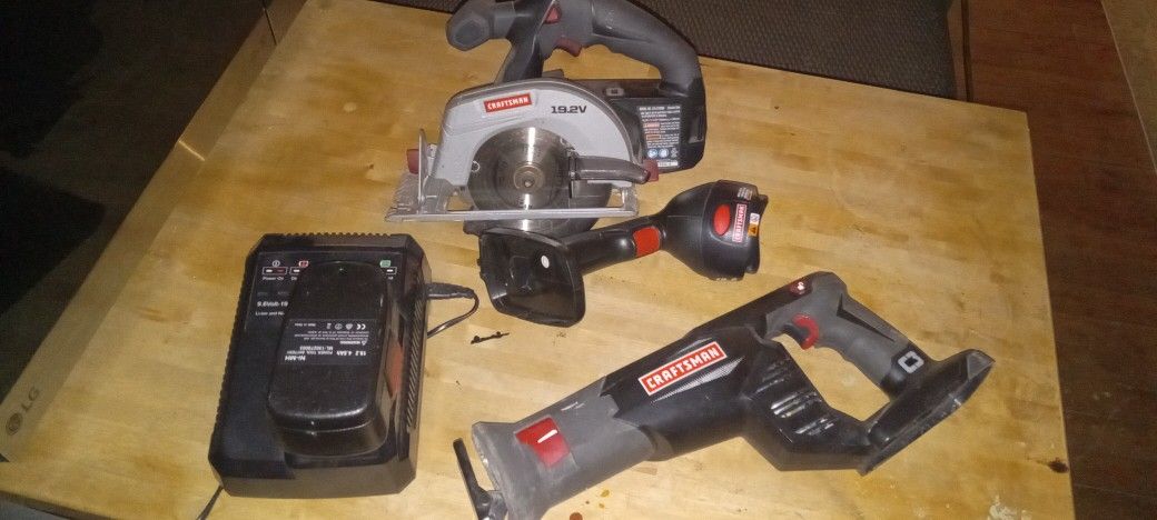 Original Working Craftsman 19.2 V Tool Combo