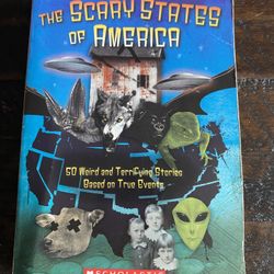 📘Book- The Scary States of America - Paperback 