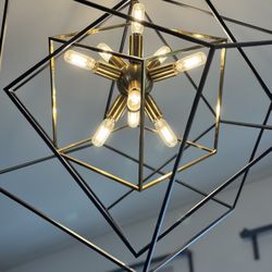 Artika- Imperium 9-light Chandelier Brushed Nickel