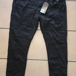 NWT Hudson & Barrow NYC Men's Pants - 42x30 - Black