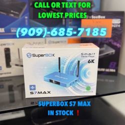 SUPERBOX S7 MAX/ S6 MAX/ ULTRA/ VSEEBOX V3 PLUS/ V6 MAX/ V6 PLUS/ ELITE ULTRA - FULLY LOADED WITH 2000+ CHANNELS SPORTS PPVS MOVIES SERIES AND MORE
