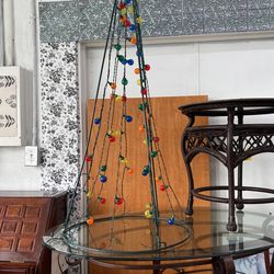 Christmas Tree ( Metal With Lights )