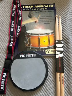 Vic Firth Fresh Approach Starter Pack as is condition