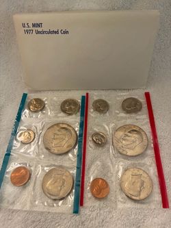 1977 U.S. Mint Uncirculated Coin Set