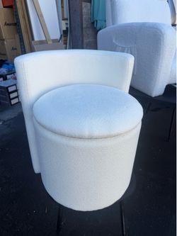 Accent Chair for Bedroom with Storage