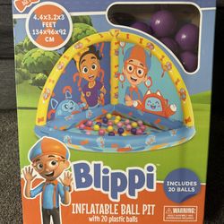 Blippi Inflatable Ball Pit
