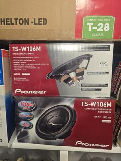 New Pioneer 10 Inch Subwoofers 50 Each 90 For Booth