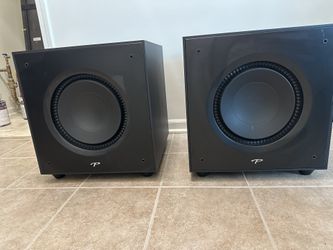 Set of Paradigm Defiance X12 Subwoofers
