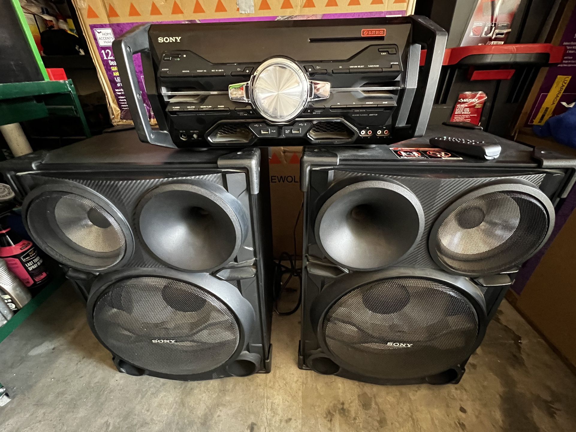 Sony Stereo System