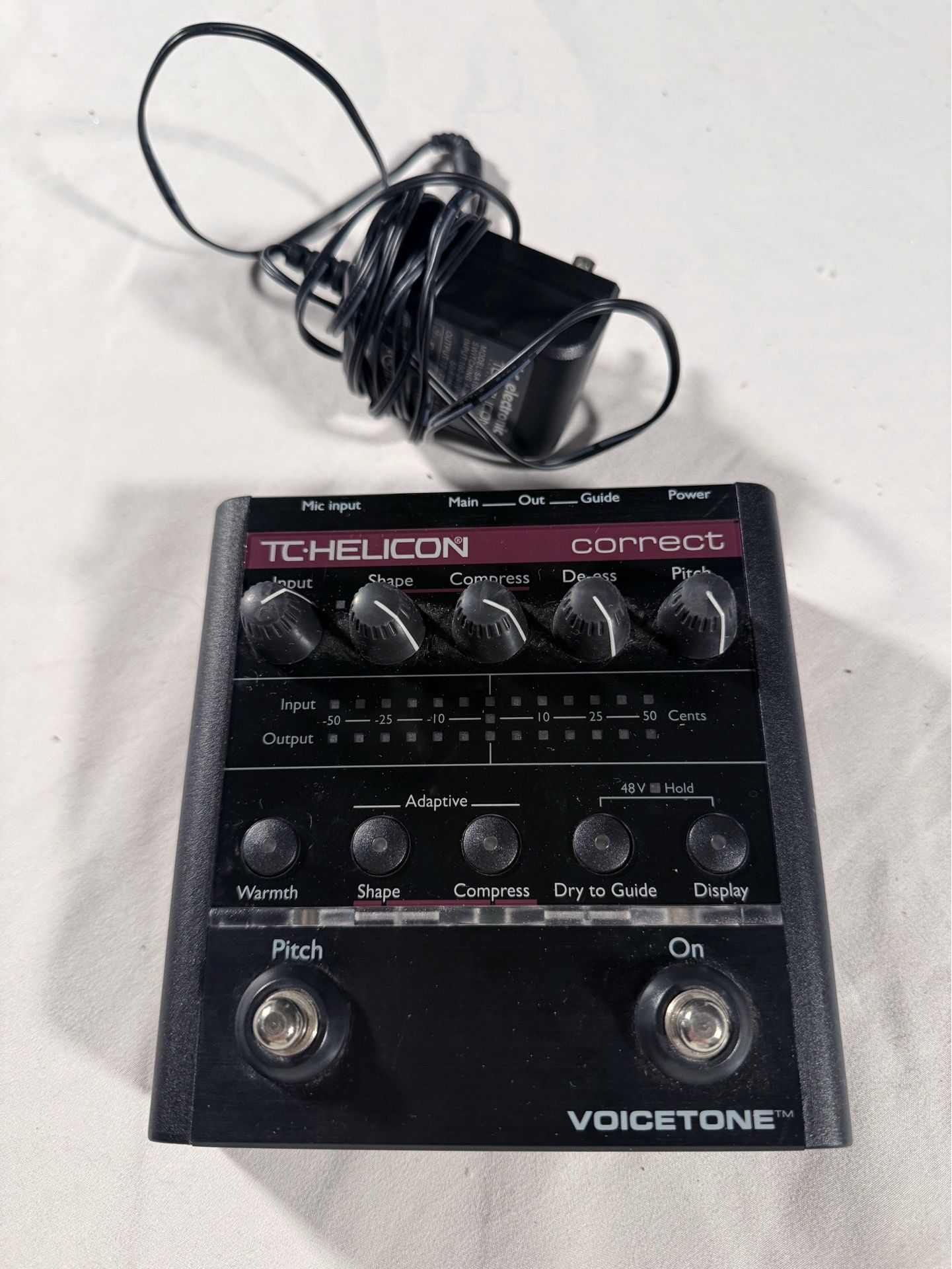 TC Helicon Voicetone Correct Vocal Effects