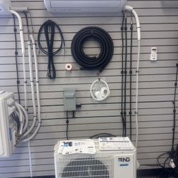 1 Ton Mini Split 20 SEER 115V with Installation Kit