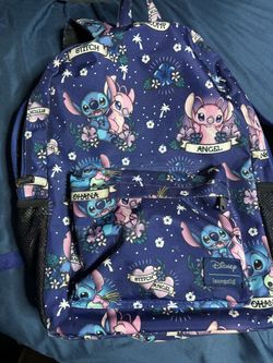 Large Loungefly Disney Stitch