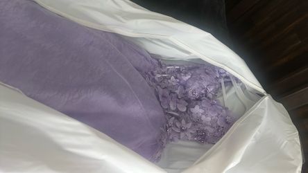 Purple Quincenera Dress Small