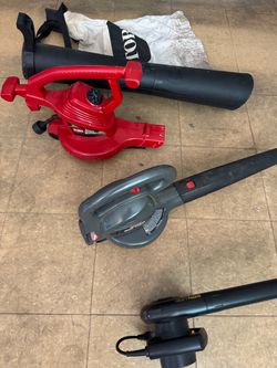 3 leaf blowers