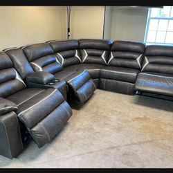 Kincord Power Reclining Sectional Couch| Brand New| Sofa Living Room| $39 Down Payment