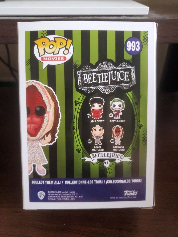 Beetlejuice Barbara Maitland Funko Pop 993
