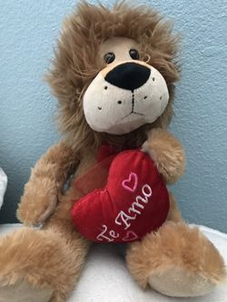 Cute valentines bear medium sized