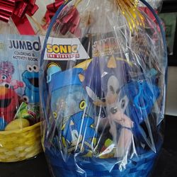 Sonic easter basket