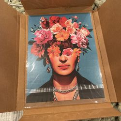 Frida Kahlo Canvas Print 