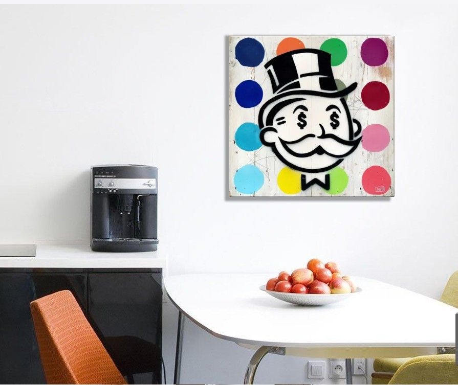 Monopoly Game Canvas Print