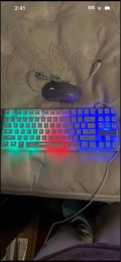 Gaming keyboard and mouse