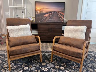 Solid Wood Armchair