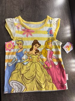 Disney princess shirt 12 months