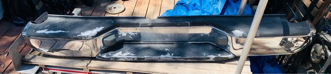 Chrome Truck Rear Bumper Nissan Frontier 2005-2019