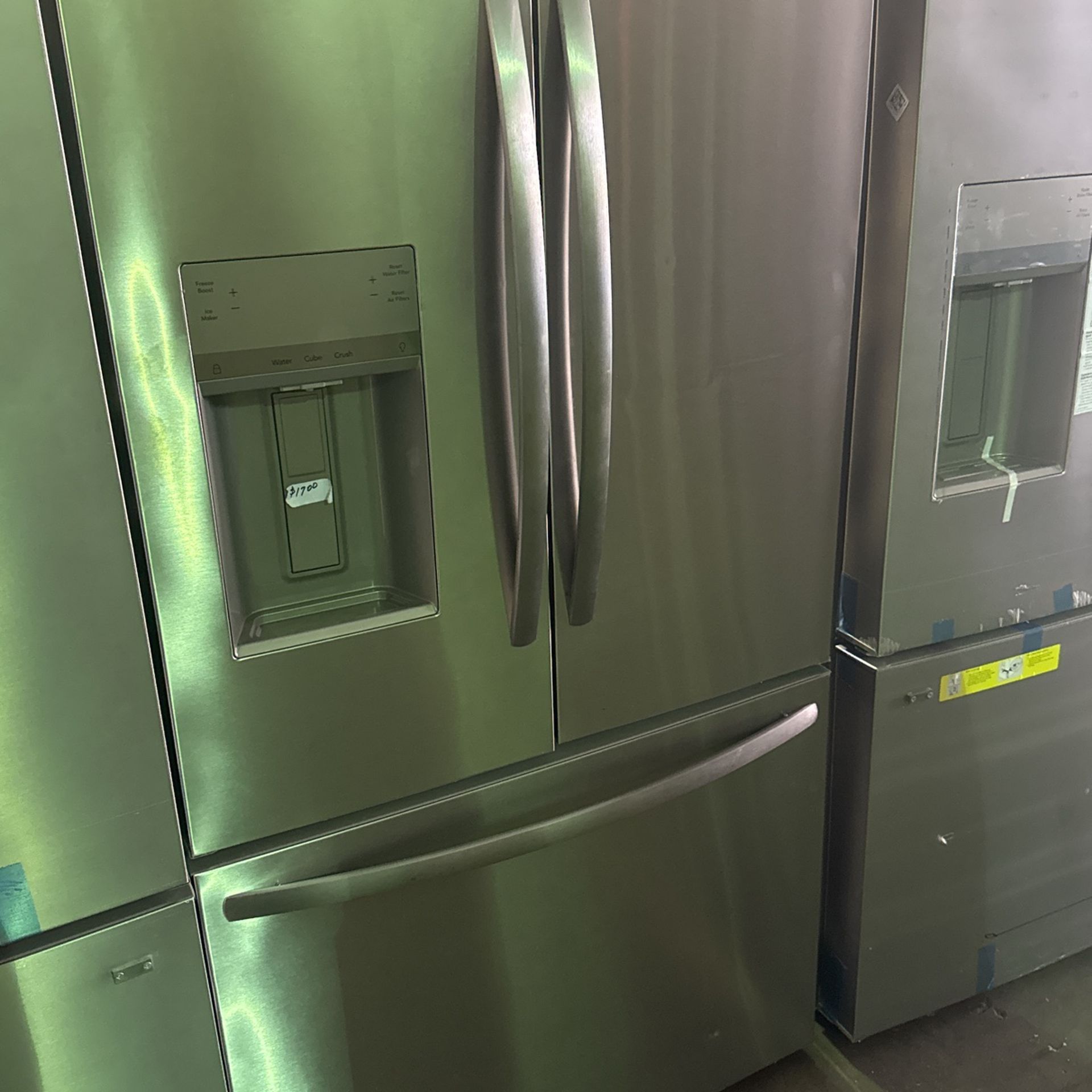 Scratch & Dent, Frigidaire 28 Cu. Ft. Standard-Depth French Door Refrigerator FRFS2823AS