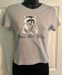 Feral but cute Baby Tee