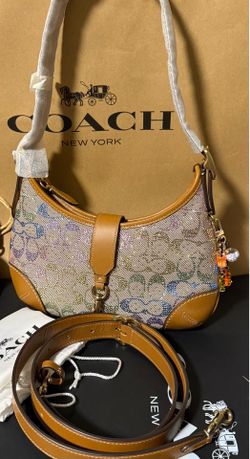 Coach  crystal  hompton shoulder bag