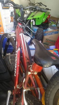Schwinn 24inch red mountain bike