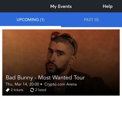 Bad Bunny 3/14 LA