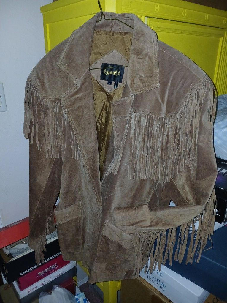 Men's Leather Fringe