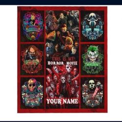 This is My Horror Movie Watching Blanket,