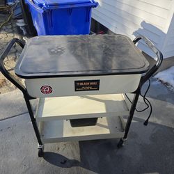 Mobile Parts Washer Cart