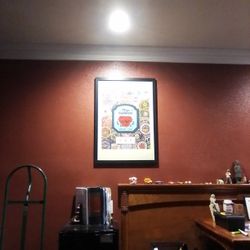 ROSE PARADE POSTER CUSTOM FRAMED