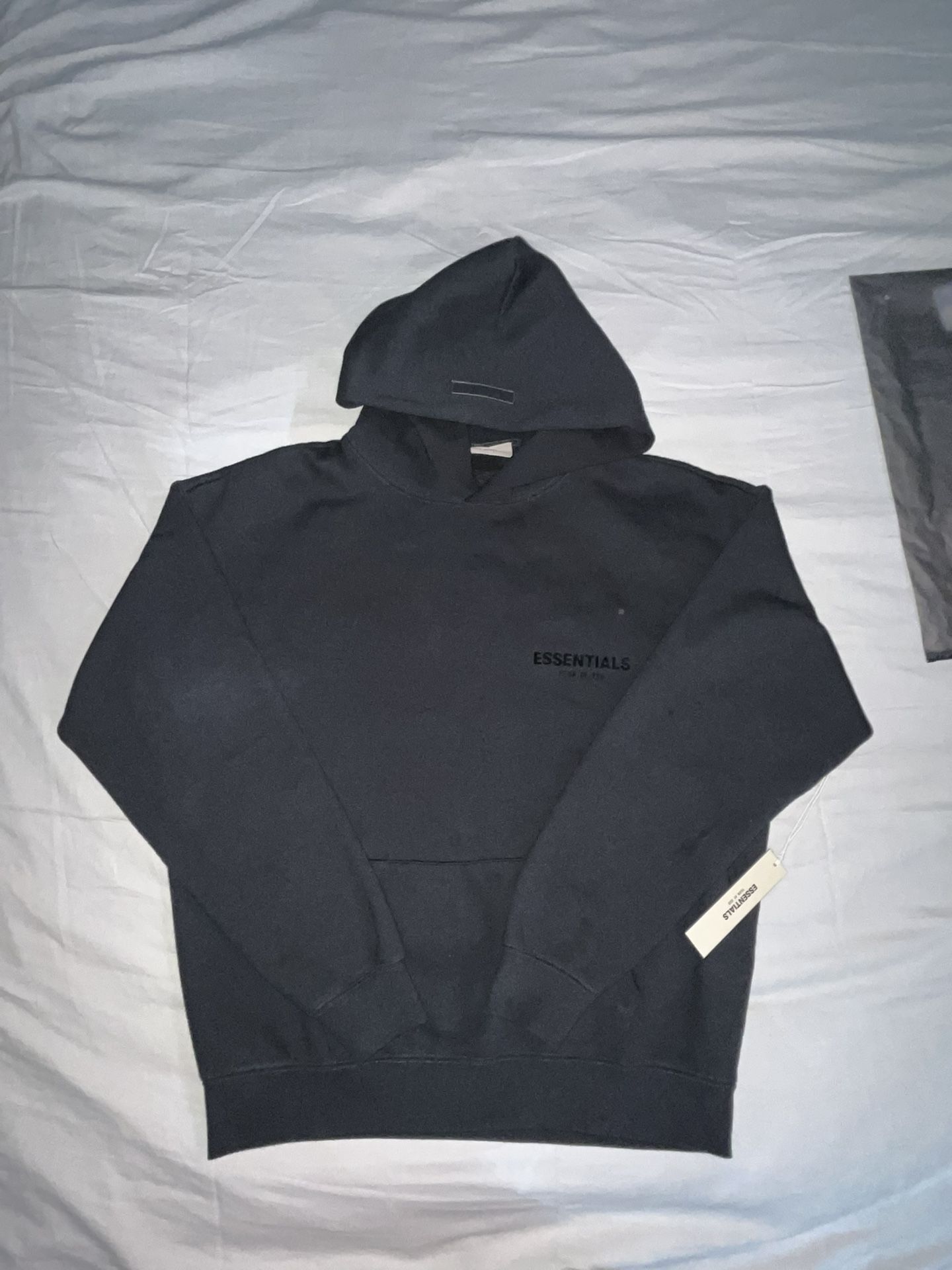 Black Essentials Hoodie