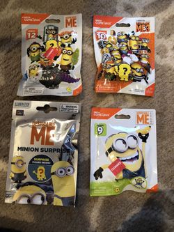Despicable Me figures.