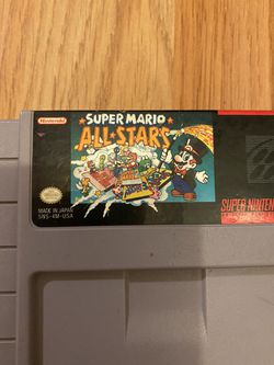 Super Mario All Stars (Super Nintendo Snes) Complete Authentic