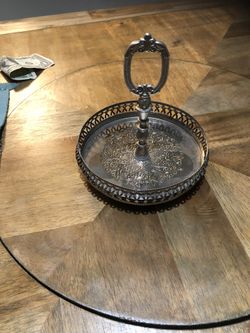 Vintage Candy Platter Made In England 