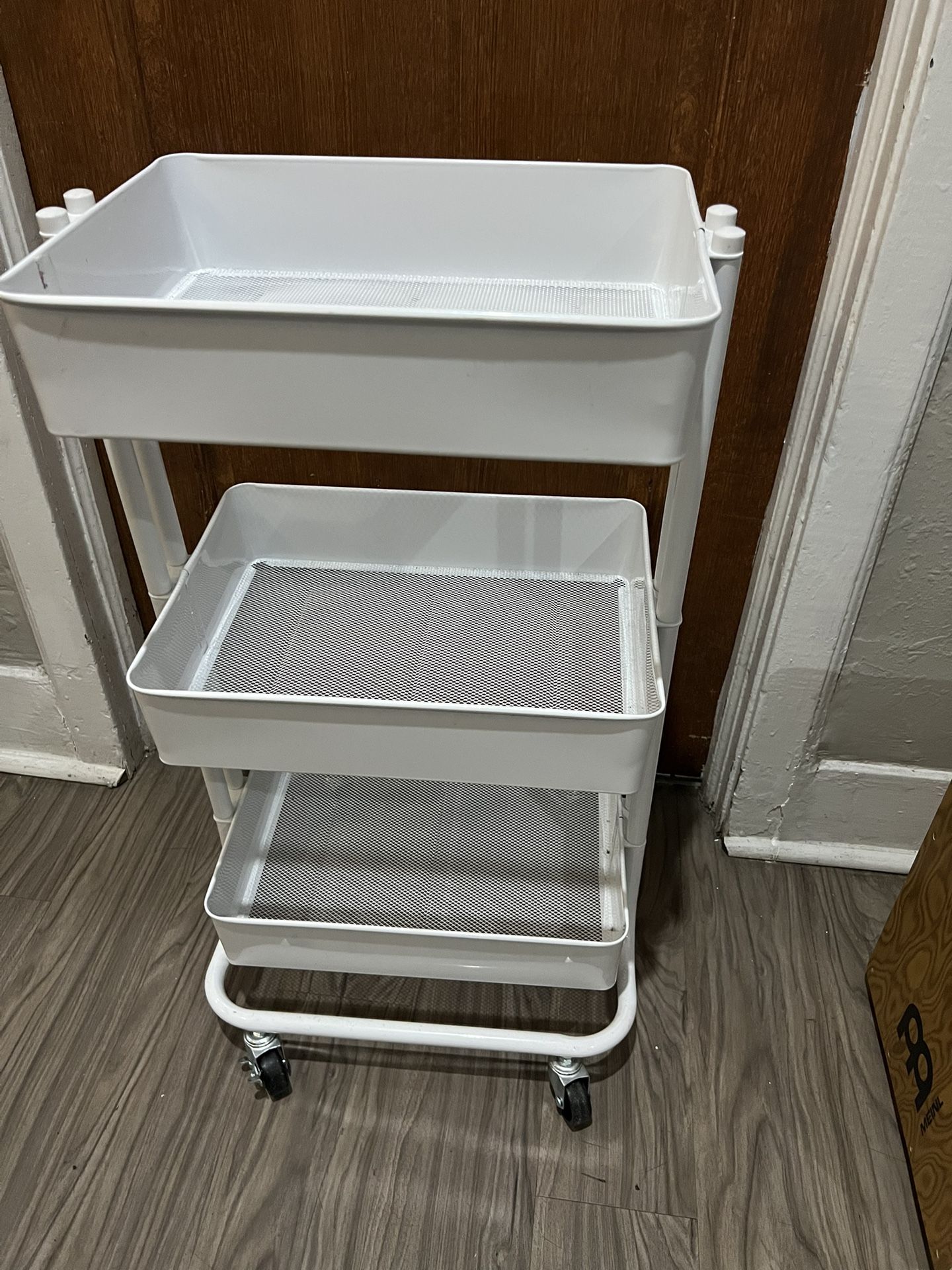 IKEA Raskog Utility Cart - White