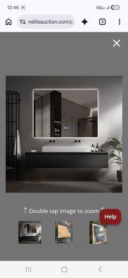 LED Backlit Bathroom Vanity Mirror