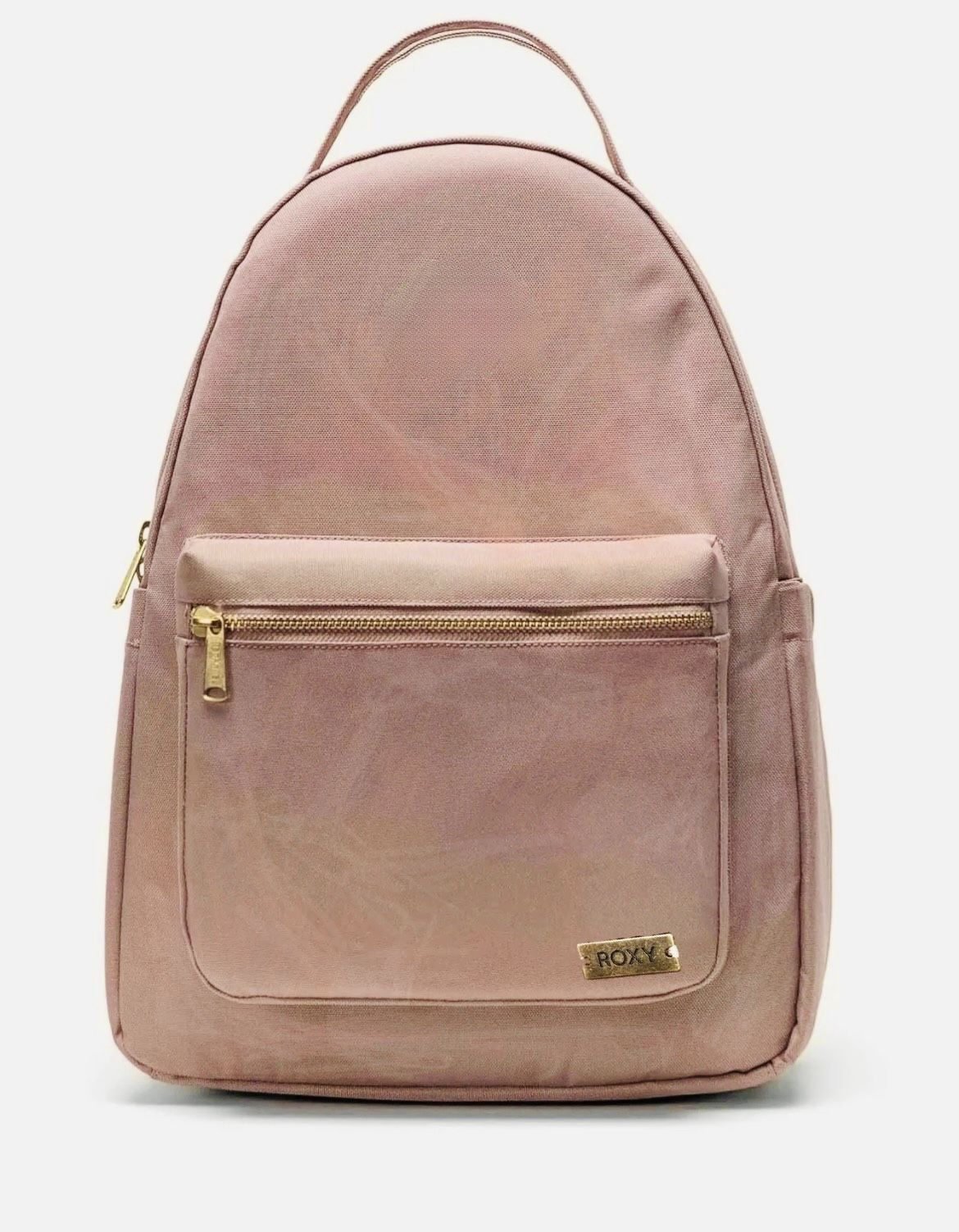 Roxy Mini Backpack Faux Leather Mauve Pink Bag