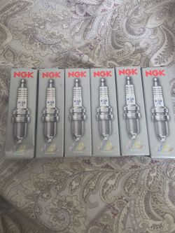 6 NGK laser platinum premium spark plugs
