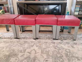 Set of bench chairs